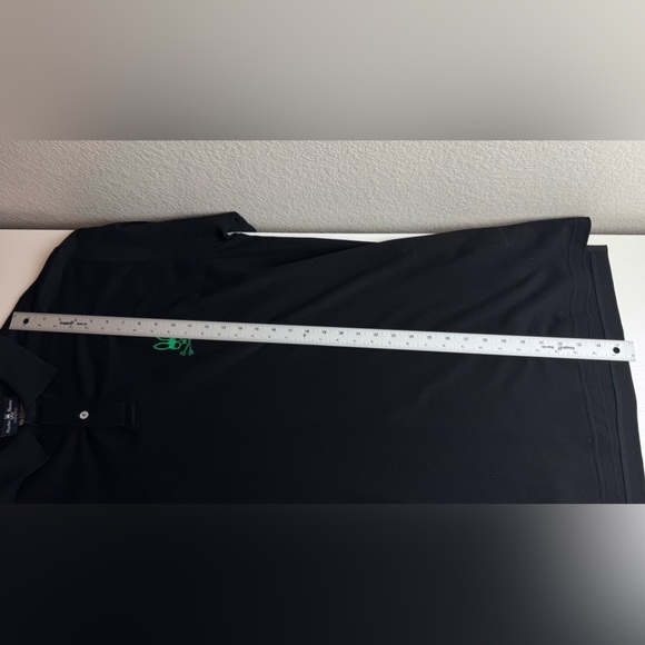 Psycho Bunny Polo Shirt Pima Cotton‎ Embroidered Logo Men's Size 1XLT Black - Picture 7 of 7